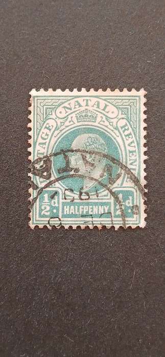 NATAL 1904-08 KING EDWARD VII- NEW WATERMARK