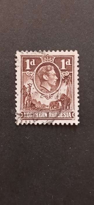 NORTHERN RHODESIA 1938 KING GEORGE VI