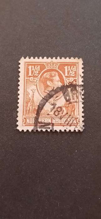 NORTHERN RHODESIA 1938 KING GEORGE VI