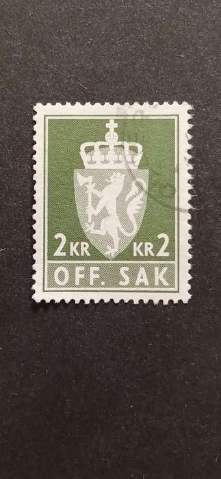 NORWAY 1955-74 OFFICIAL STAMPS-NATIONAL ARMS