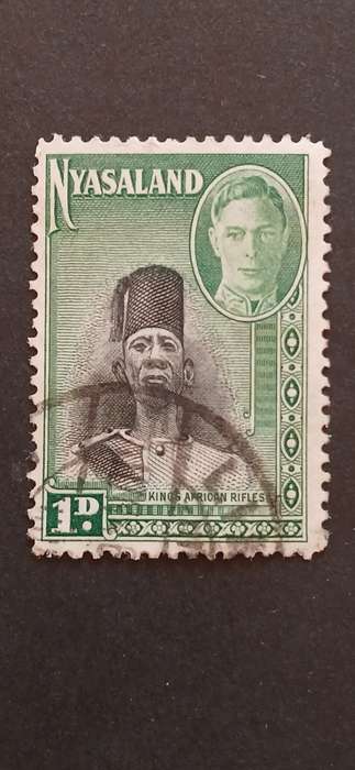 NYASALAND 1945 KING GEORGE VI LOCAL MOTIVES