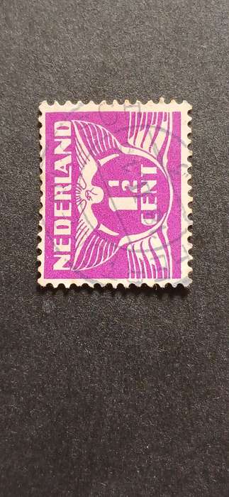 NETHERLANDS 1926-27 NUMERAL STAMPS- NEW VALUES AND COLORS