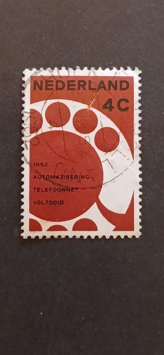 NETHERLANDS 1962 THE COMPLETION OF THE TELEPHONE AUTOMATION