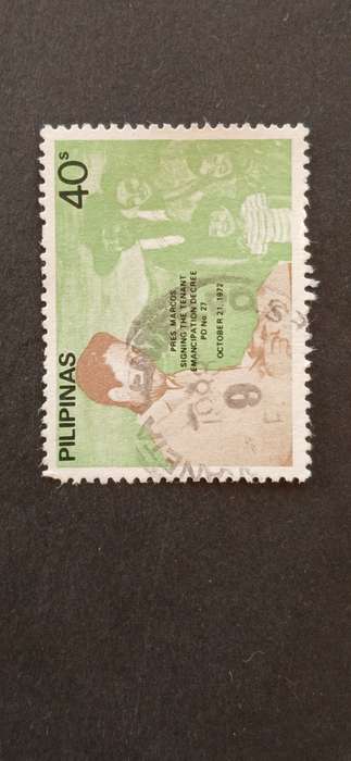 PHILIPPINES 1982 10TH ANNIV OF TENANT EMANCIPATION DECREE