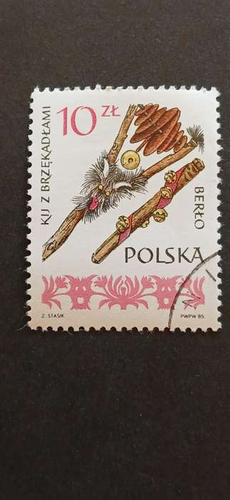 POLAND 1985 OLD MUSICAL INSTRUMENTS