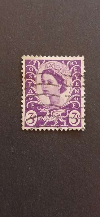REGIONAL DEFINITIVES WALES 1958 QUEEN ELIZABETH II- REGIONAL DEFINITIVES