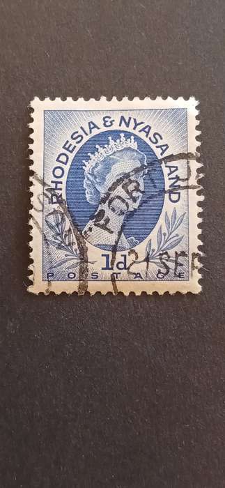 RHODESIA & NYASALAND 1954 QUEEN ELIZABETH II