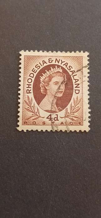 RHODESIA & NYASALAND 1954 QUEEN ELIZABETH II
