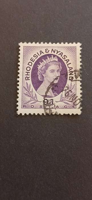 RHODESIA & NYASALAND 1954 QUEEN ELIZABETH II