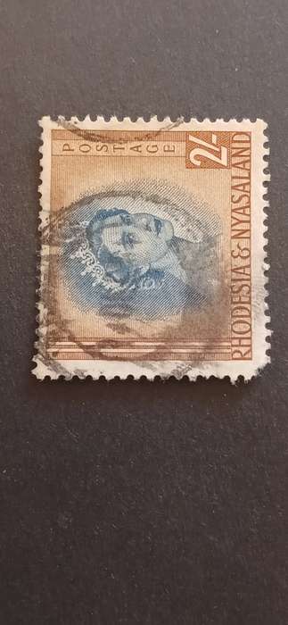 RHODESIA & NYASALAND 1954 QUEEN ELIZABETH II