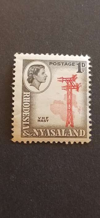 RHODESIA & NYASALAND 1959-62 QUEEN ELIZABETH II- LOCAL MOTIVES