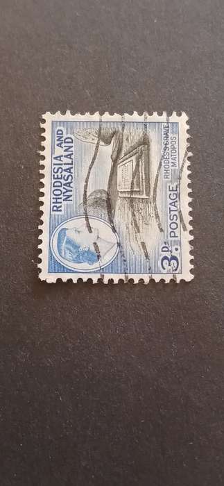 RHODESIA & NYASALAND 1959-62 QUEEN ELIZABETH II- LOCAL MOTIVES