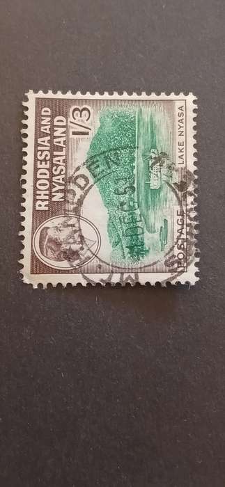 RHODESIA & NYASALAND 1959-62 QUEEN ELIZABETH II- LOCAL MOTIVES
