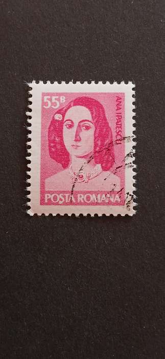 ROMANIA 1975 100TH ANNIV OF THE DEATH OF ANA LPATESCU 1805-1875