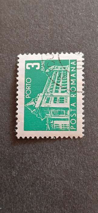 ROMANIA 1967 POSTAGE DUE STAMPS- NATIONAL POST & TELECOMMUNICATIONS(WATERMARKED)