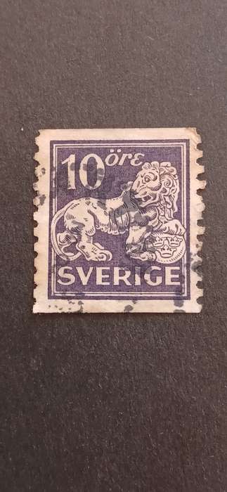 SWEDEN 1925 STANDING LION