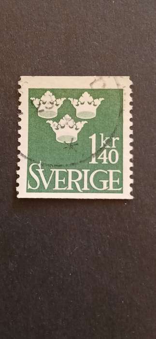 SWEDEN 1948 KING GUSTAF V - NEW COLORS AND VALUES