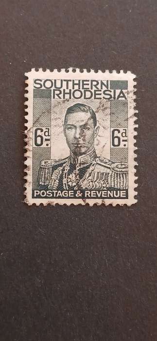 SOUTHERN RHODESIA 1937 KING GEORGE VI