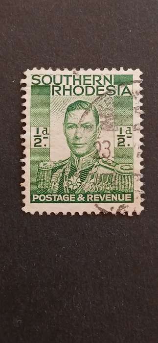 SOUTHERN RHODESIA 1937 KING GEORGE VI