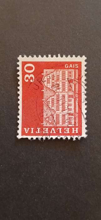 SWITZERLAND 1968 DEFINITIVE ISSUES