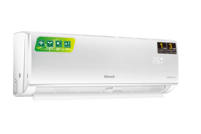 WOTECH 18000BTU Split Inverter Air Conditioner with WIFI control