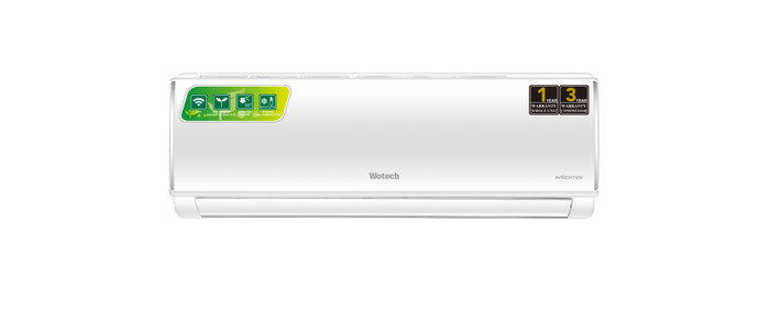 WOTECH 18000BTU Split Inverter Air Conditioner with WIFI control