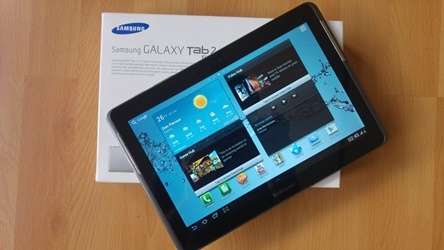 Make an Offer: Like New!! Samsung Galaxy Tab 2 10.1"  GT-P5100 Titanium Tablet PC