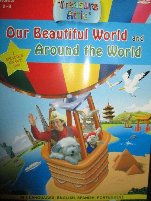 DVD - Our Beautiful World & Around the World - Englisg Spanish & Portugese