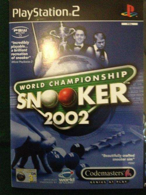 PS2 - World Championship Snooker 2002
