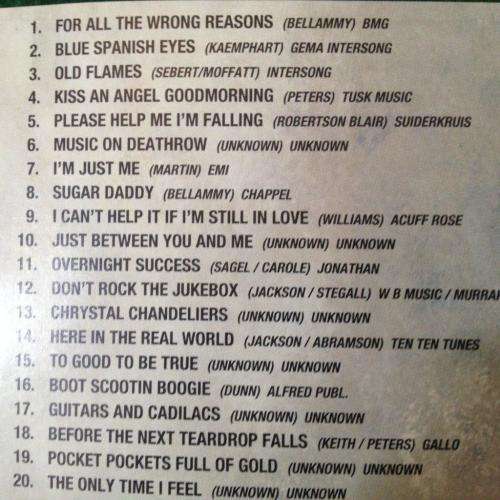 CD - Jeffrey De Bruyn - Country Favourites Vol 2
