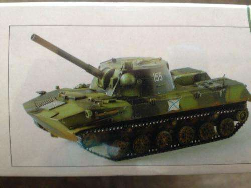 Alanger - 2S9 `Nona-S` Airborne 120mm SPG - Scale 1:35 Scale - Plastic Model 35012 Kit (NOS)