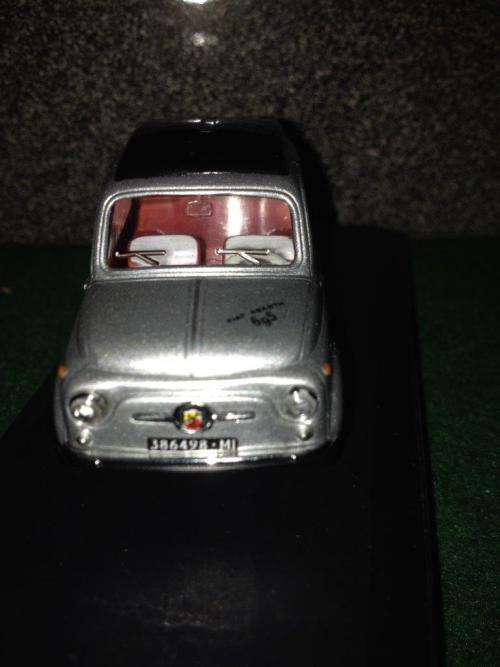 Vitesse - Fiat Abarth 695 SS 1964 Silver & Black  - 1:43 Scale (NOS)