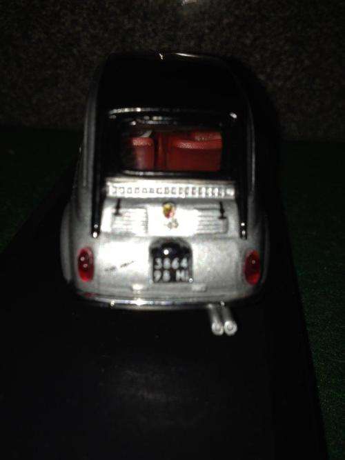 Vitesse - Fiat Abarth 695 SS 1964 Silver & Black  - 1:43 Scale (NOS)