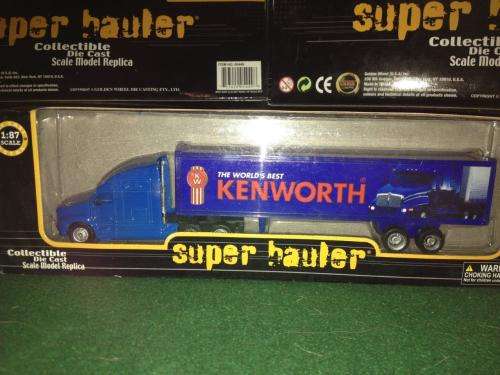 Golden Wheels - Super Hauler - Kenworth HO 1:87 Scale Die cast and plasticNOS