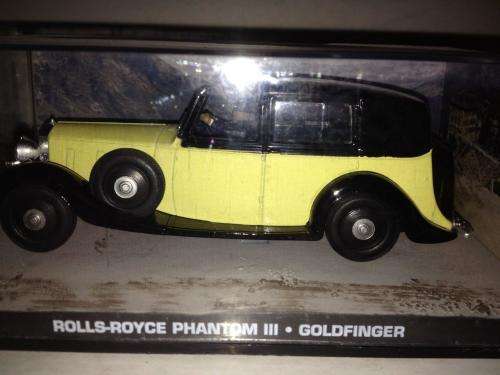 Rolls-Royce Phantom III - Goldfinger - James Bond Car Collection no97 1:43 Scale Die Cast