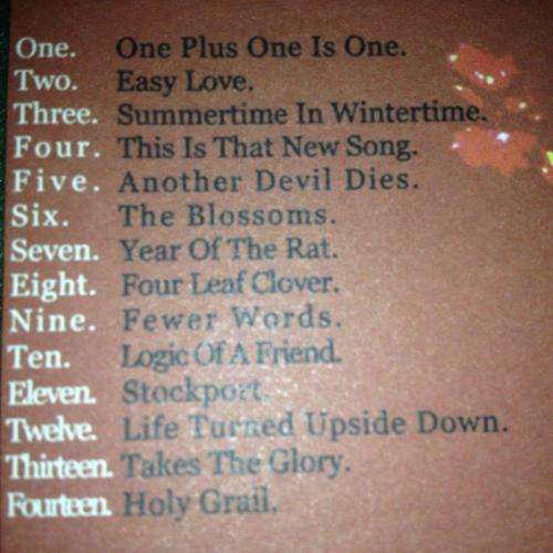 CD - Badly Drawn Boy - One Plus One Is One