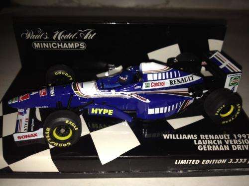 MiniChamps - Williams Renault 1997 Launch Version German Driver 1:43 Scale Ltd ed 3333pcs (NOS)