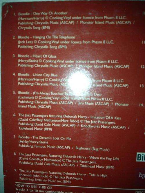 CD - Blondie - Personal Collection ( Released By The Mail on Sinday Newspaper)