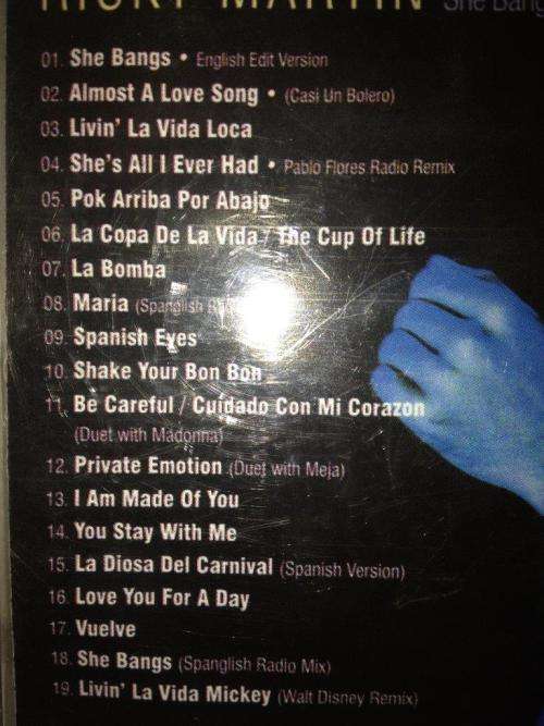 CD - Ricky Martin - She Bangs