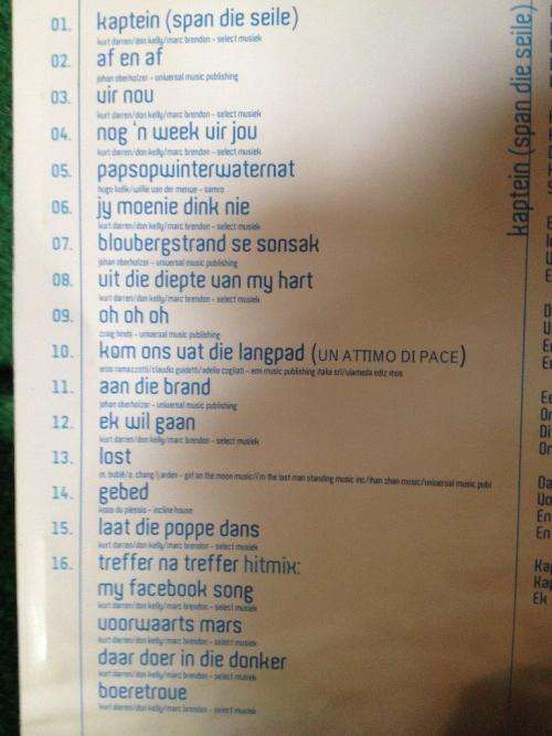 CD - Kurt Darren - Uit Die Diepte Van My Heart