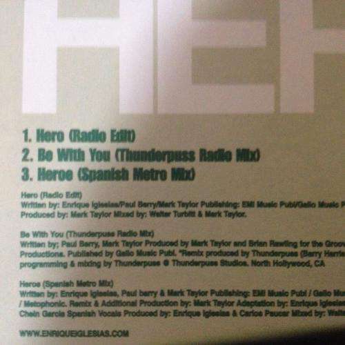 CD - Enrique - Hero (single)