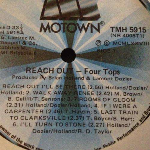 LP - Four Tops - Reach Out