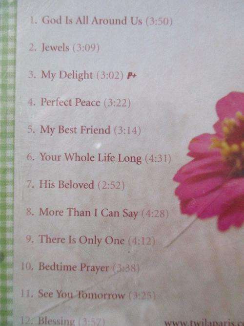 CD - Twila Paris - Bedtime Prayers - Lullabies & Peaceful Worship