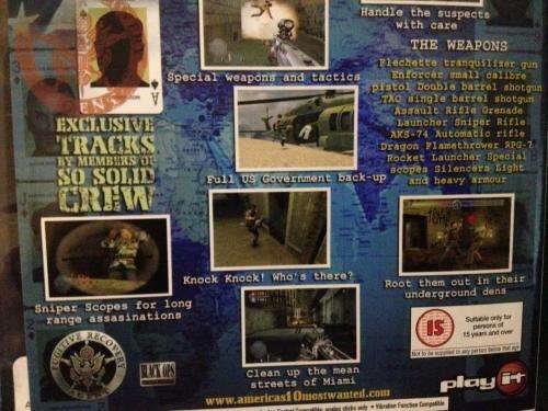 PS2 - America`s 10 Most Wanted