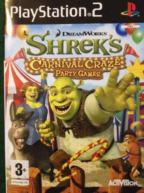 PS2 - Shrek's Carnival Craze Party Games