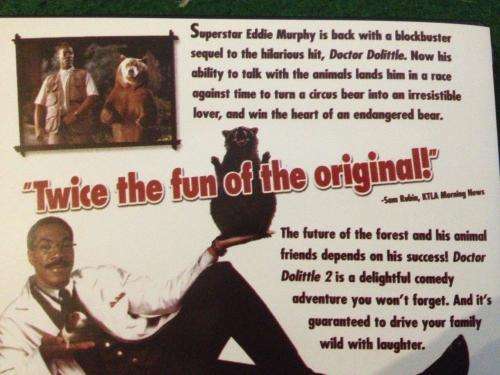 DVD - Dr Dolittle 2