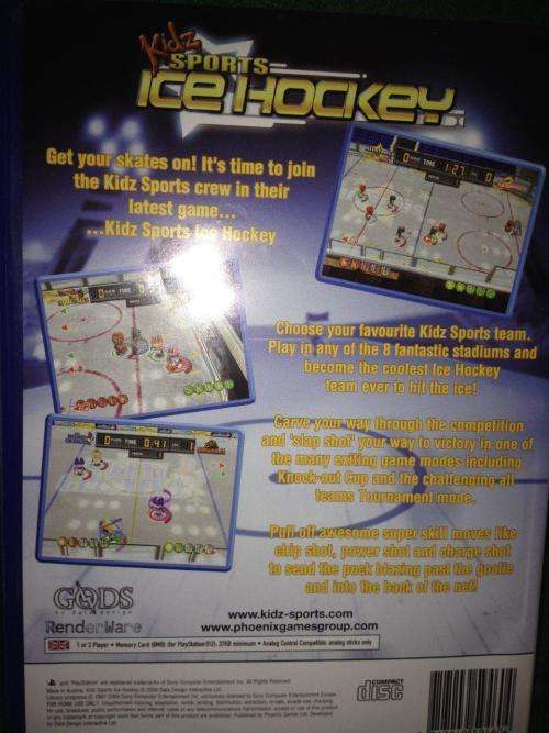 PS2 - Kidz Sports Ice Hockey