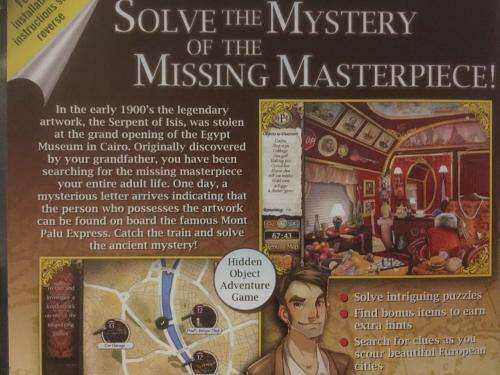 PC - The Serpent of Isis - Hidden object Game -