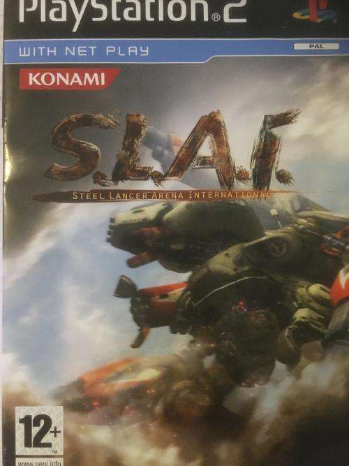 PS2 - S.L.A.I Steel Lancer Arena International