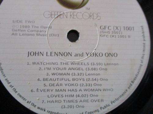 LP - John Lennon Yoko Ono - Double Fantasy